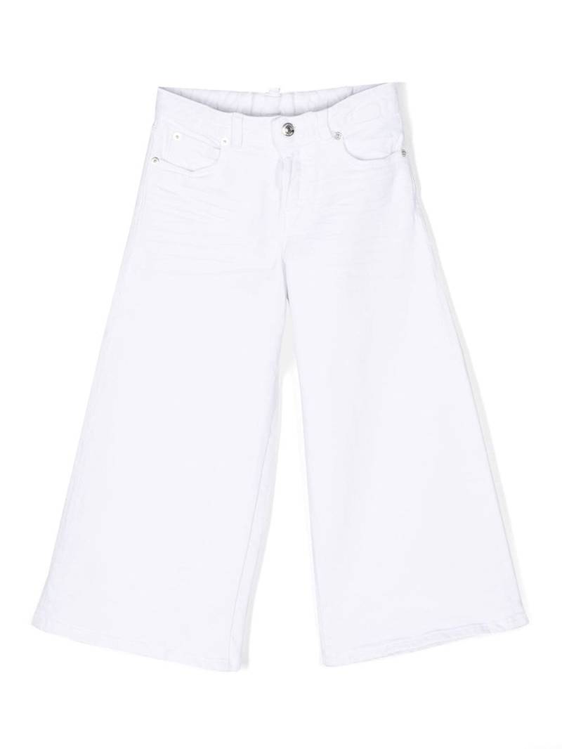 Dsquared2 Kids Hose mit weitem Bein - Weiß von Dsquared2 Kids