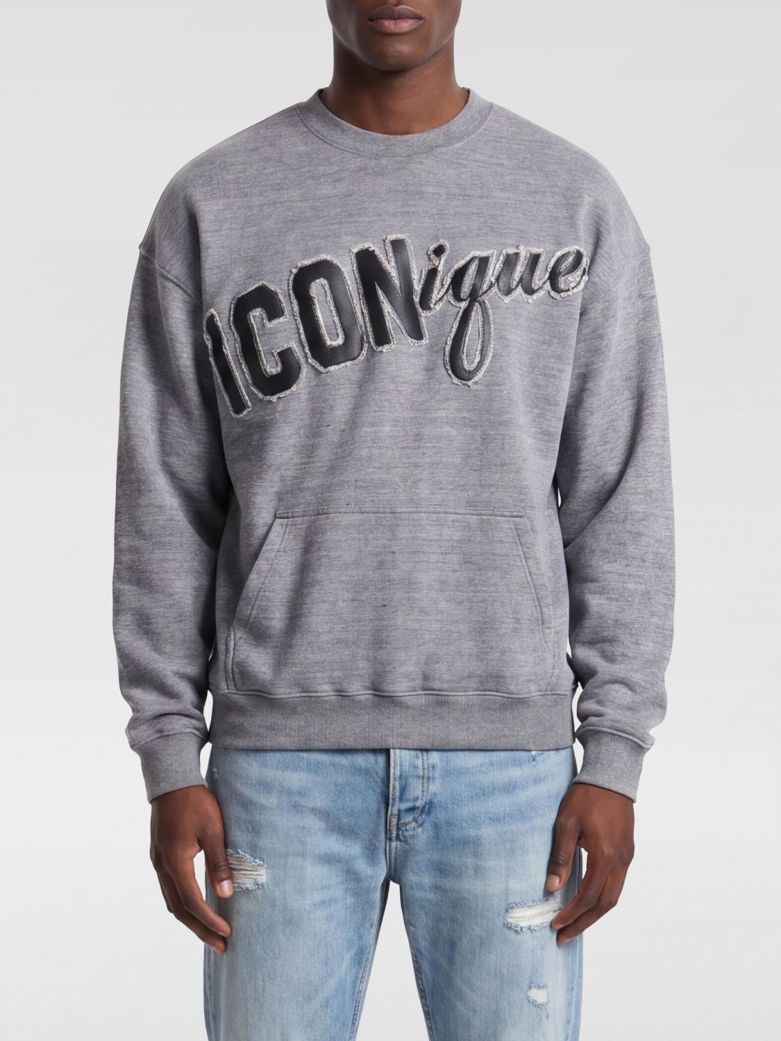 DSQUARED2 Iconigue Baumwoll-Rundhalspullover von Dsquared2