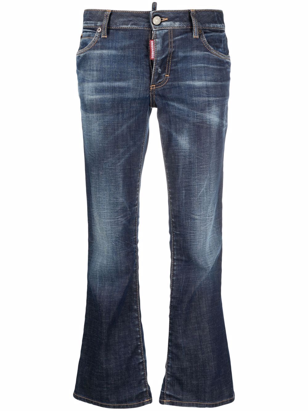 Dsquared2 Ausgeblichene Distressed-Jeans - Blau von Dsquared2