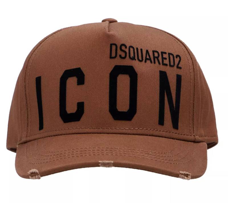 Dsquared2 Baseball Cap Basebalkappe BE ICON BE COOL Baseballcap Trucker Kappe Ein Must-Have für DSQUARED2-Fans und Modebegeisterte von Dsquared2