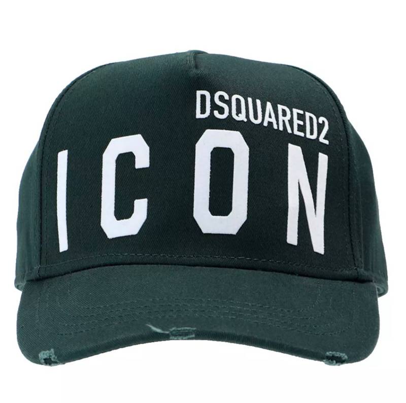 Dsquared2 Baseball Cap Basebalkappe BE ICON BE COOL Baseballcap Trucker Kappe Ein Must-Have für DSQUARED2-Fans und Modebegeisterte von Dsquared2