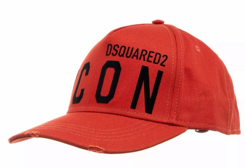 Dsquared2 Baseball Cap Basebalkappe BE ICON BE COOL Baseballcap Trucker Kappe Ein Must-Have für DSQUARED2-Fans und Modebegeisterte von Dsquared2