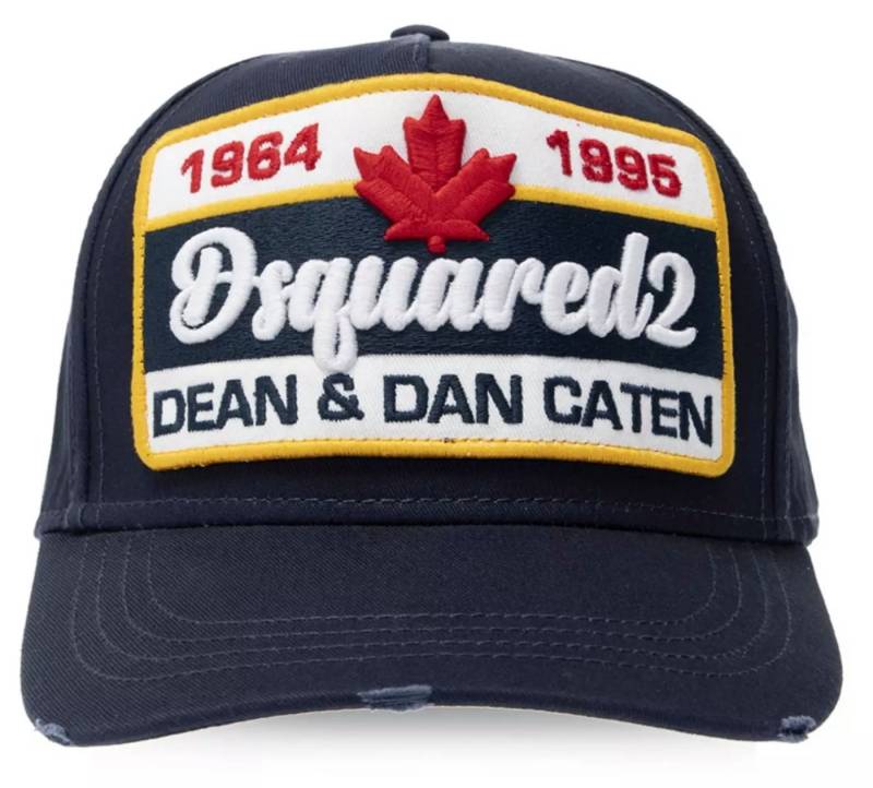 Dsquared2 Baseball Cap Basebalkappe Cap Icon Kappe Dean & Dan Trucker Hut Urbaner Streetwear und luxuriösen Details von Dsquared2