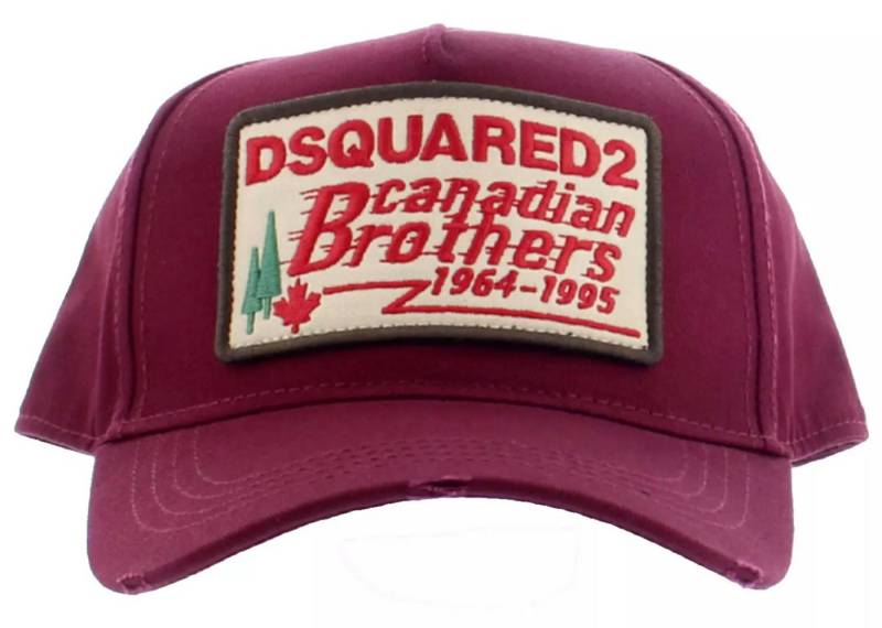 Dsquared2 Baseball Cap Basebalkappe Canadian Bro Forest Trucker Cap Kappe Inspiriert von der Streetwear-Kultur und der kreativen Energie von Dsquared2