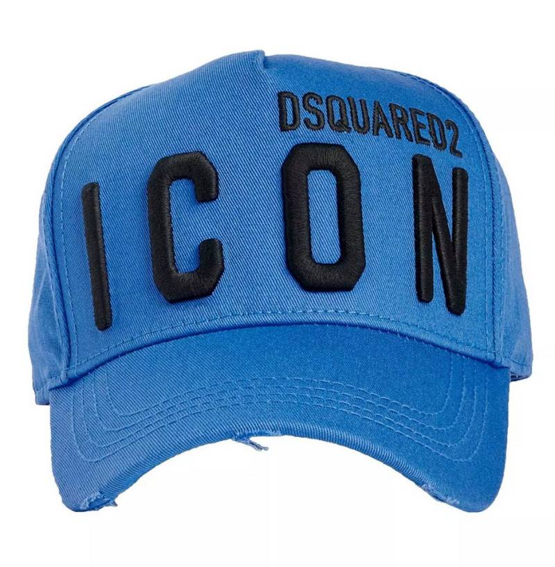 Dsquared2 Baseball Cap Basebalkappe Icon Cap Logo Kappe Distressed-Effekt für einen modernen Used-Look von Dsquared2