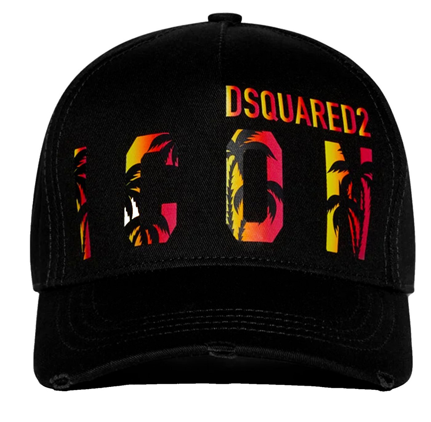 Dsquared2 Baseball Cap Basebalkappe Icon Sunset Logo Kappe Mütze Hat Cap Sunset -Print mit „ICON DSQUARED2“-Schriftzug Dsquared2 Baseball Cap Basebalkappe Icon Sunset Logo Kappe Mütze Hat Cap Sunset -Print mit „ICON DSQUARED2“-Schriftzug von Dsquared2