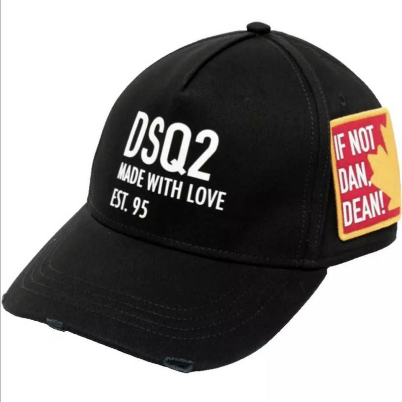 Dsquared2 Baseball Cap Basebalkappe Made with Love Icon Cap Kappe Streetwear trifft auf Luxusmode – ideal für Individualisten von Dsquared2