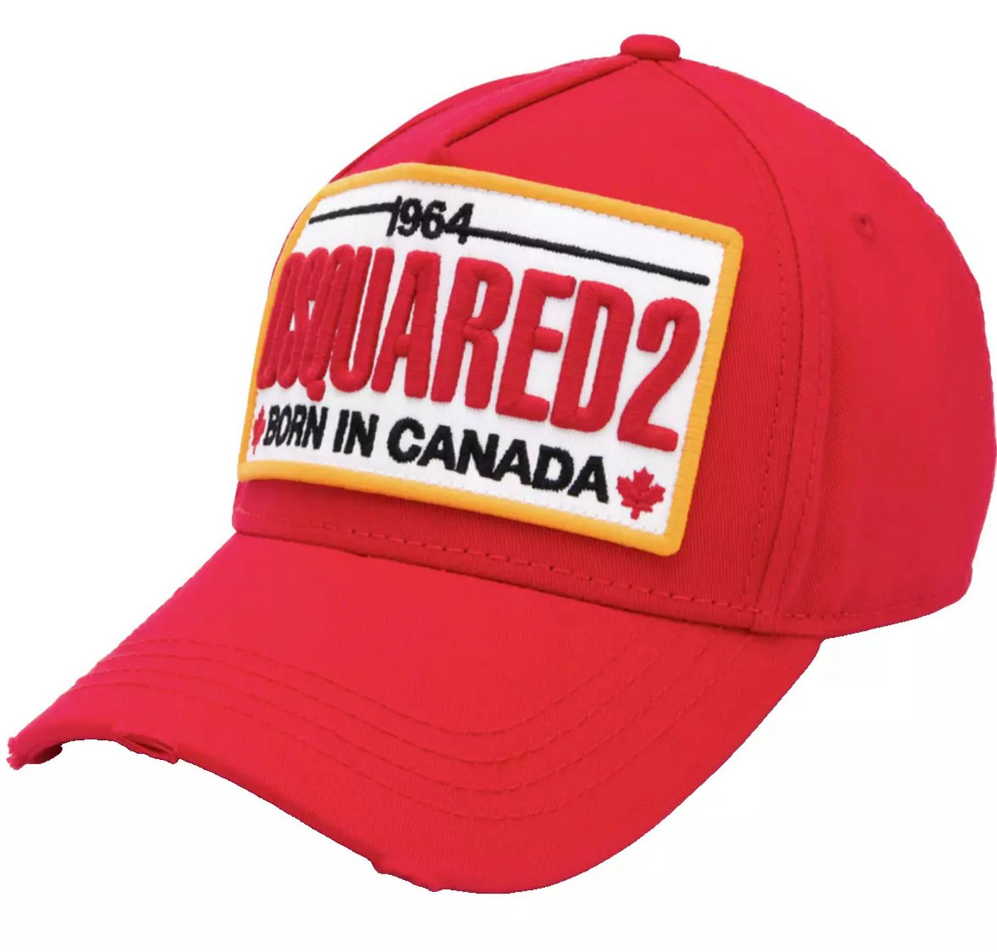 Dsquared2 Baseball Cap Basebalkappe Oversized Fighter Patch Icon Baseballcap Kappe Freizeit, oder den täglichen Gebrauch in der Stadt von Dsquared2