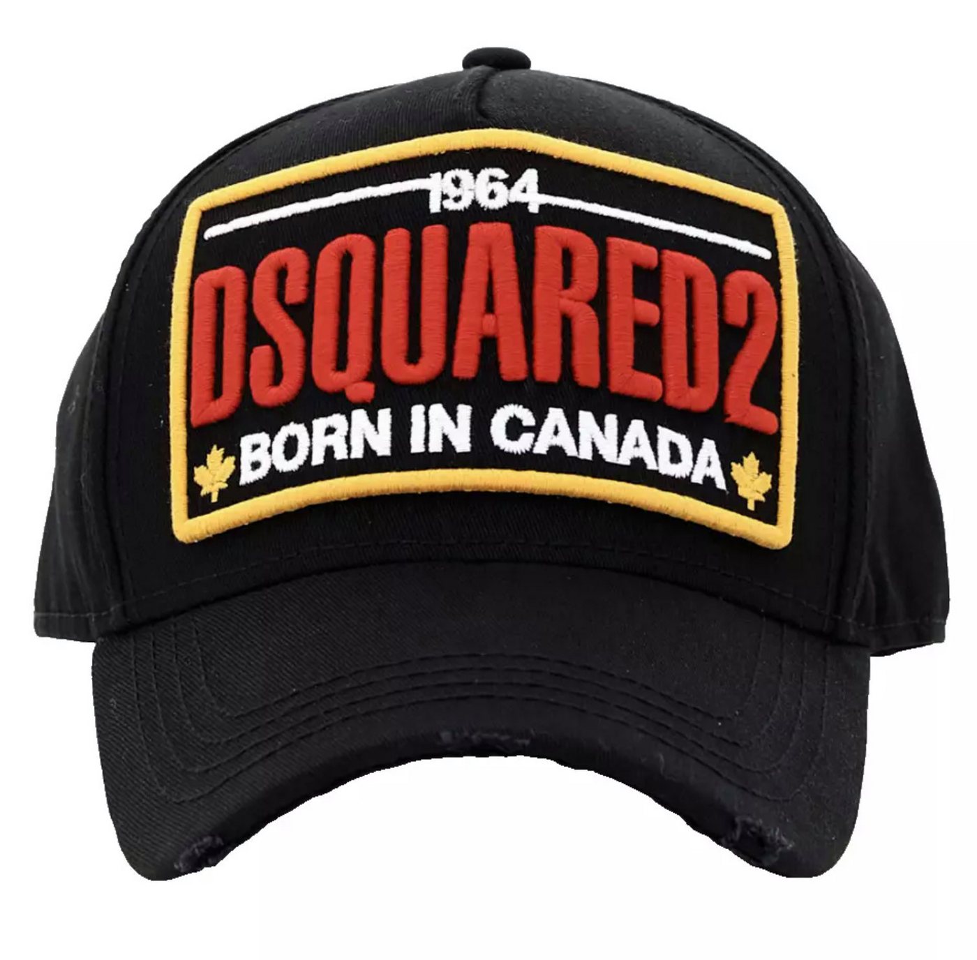 Dsquared2 Baseball Cap Basebalkappe Oversized Fighter Patch Icon Baseballcap Kappe Freizeit, oder den täglichen Gebrauch in der Stadt von Dsquared2