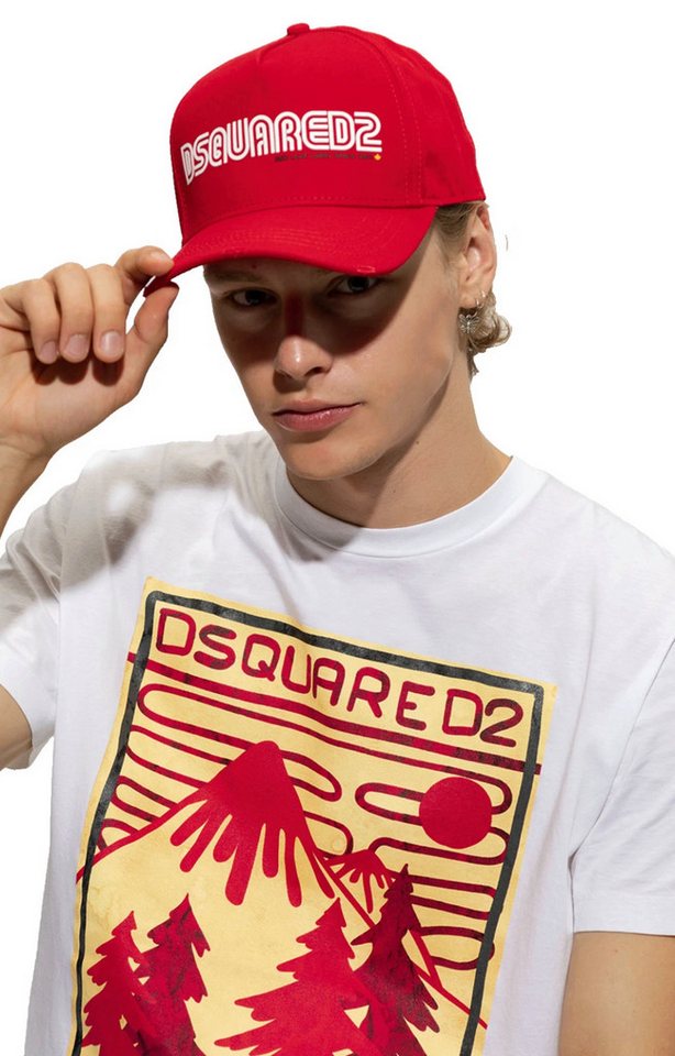 Dsquared2 Baseball Cap Baseballcap Leaf Label Cap Icon Baseball Kappe Unisex Canadian Tradition“ – mutig, modern und raffiniert. von Dsquared2