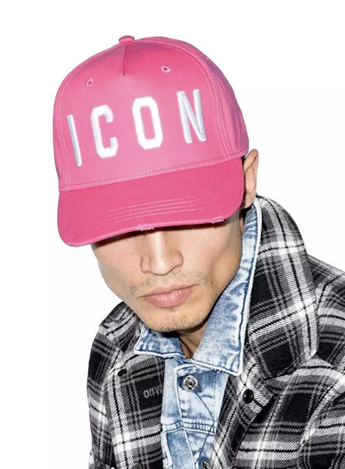 Dsquared2 Baseball Cap Baseballkappe Icon Logo Unisex Baseballcap Cap Hat hut Kappe Verstellbarer Riemen mit Schnalle für eine individuelle Passform von Dsquared2