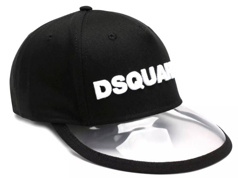 Dsquared2 Baseball Cap Baseballkappe mit PVC-Schirm Verstellbarer Schieberiemen für eine perfekte Passform von Dsquared2