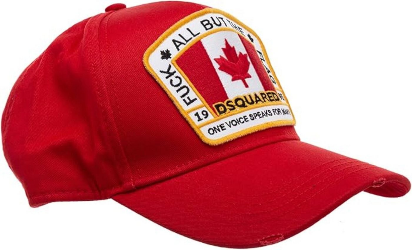 Dsquared2 Baseball Cap Canada Rot Dsquared2 Baseball Cap Canada Rot von Dsquared2
