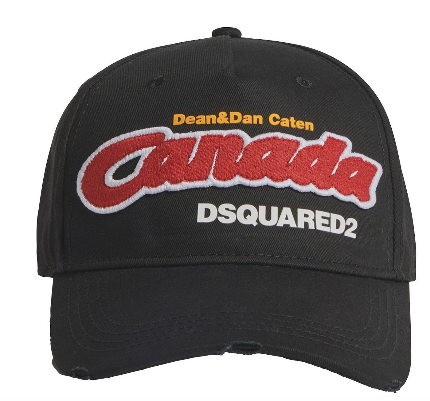 Dsquared2 Baseball Cap Dsquared2 Iconic Logo Patch Baseballcap Cap Kappe Basebalkappe Hat Hut von Dsquared2