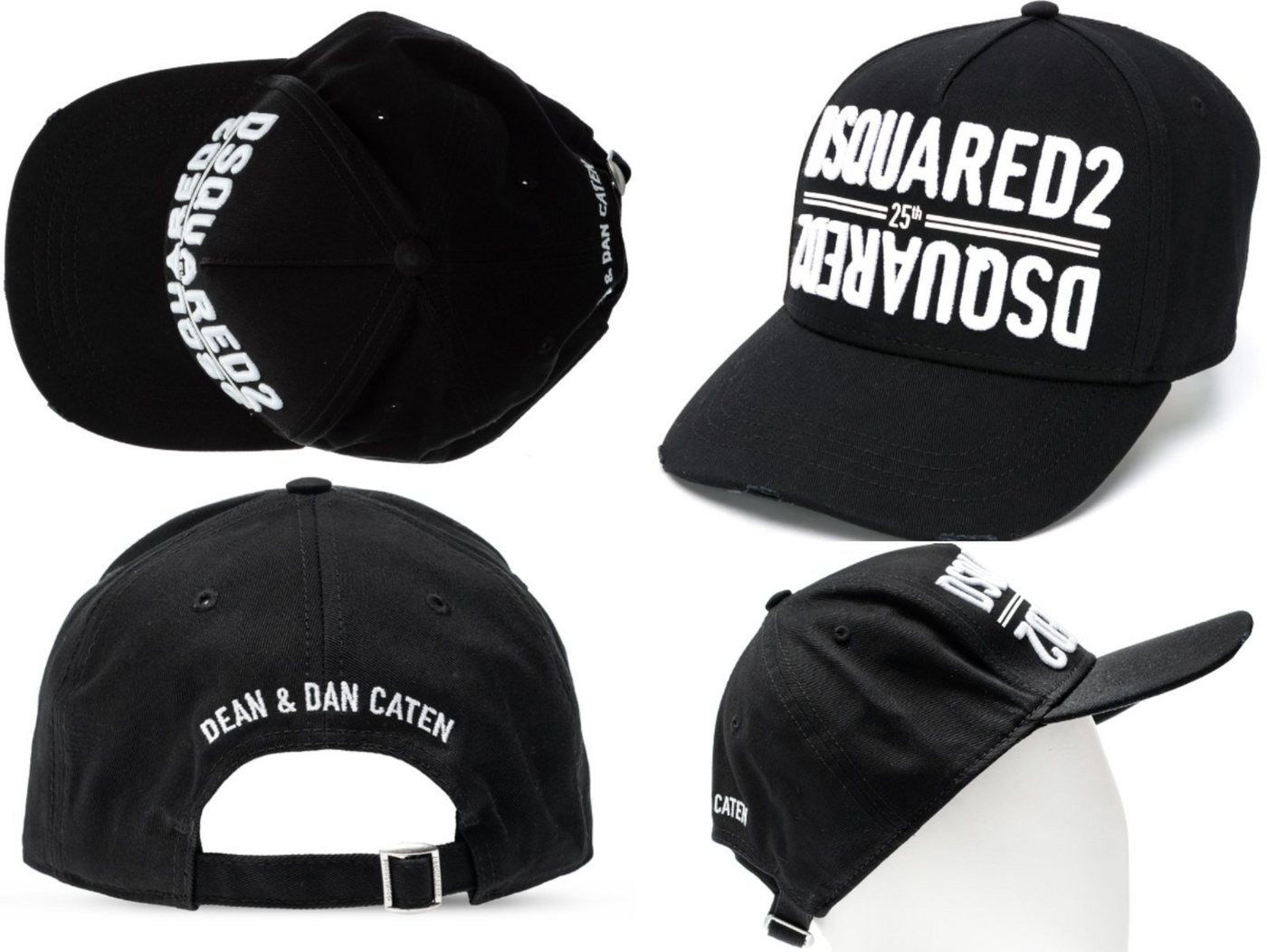 Dsquared2 Baseball Cap Dsquared2 Iconic 25th Edition Ltd. Patch Baseballcap Cap Kappe Basebal von Dsquared2