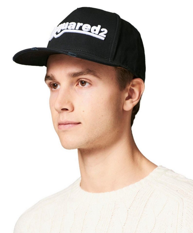 Dsquared2 Baseball Cap Basebalkappe Iconic D2 Logo Baseballcap Cap Kappe Hat Hut von Dsquared2