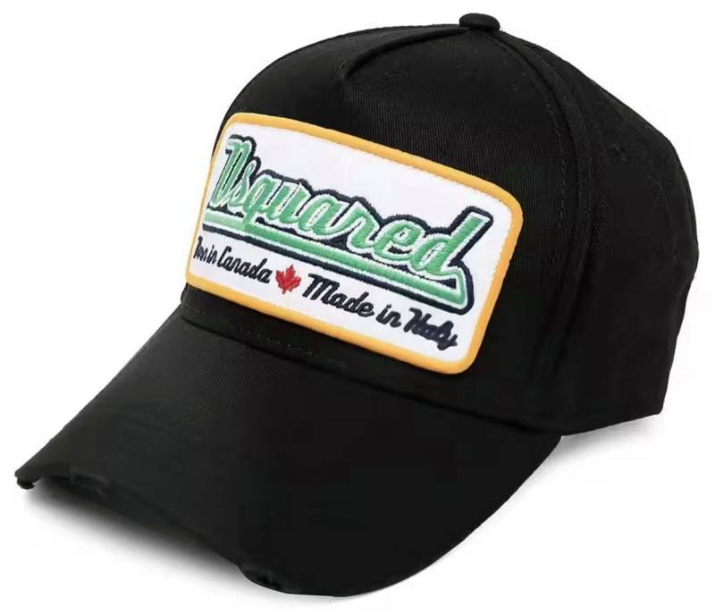 Dsquared2 Baseball Cap Basebalkappe Iconic Oversized Patch Logo Baseballcap Cap Kappe von Dsquared2