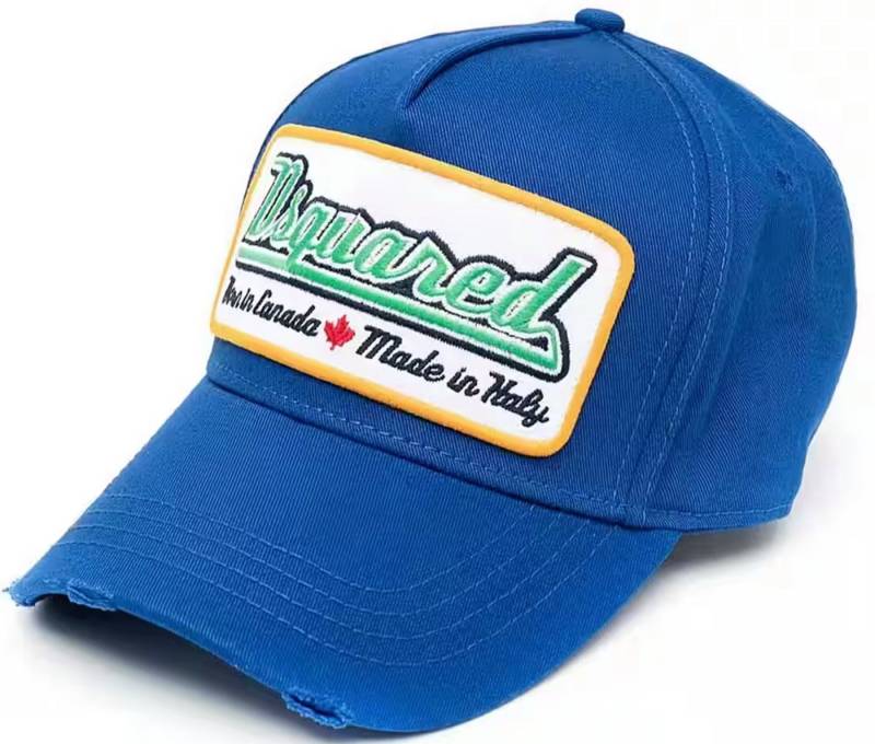 Dsquared2 Baseball Cap Basebalkappe Icon Oversized Patch Eden Baseballcap Cap Kappe von Dsquared2