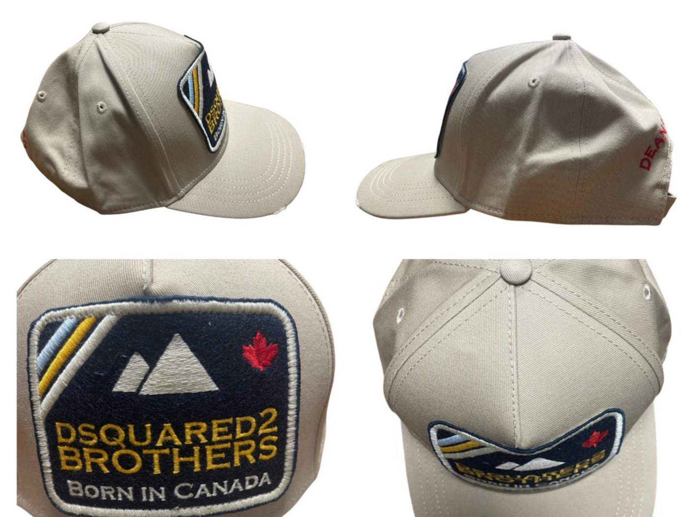 Dsquared2 Baseball Cap Dsquared2 Brothers Mountain Icon Patch Baseballcap Cap Kappe Basebalka von Dsquared2