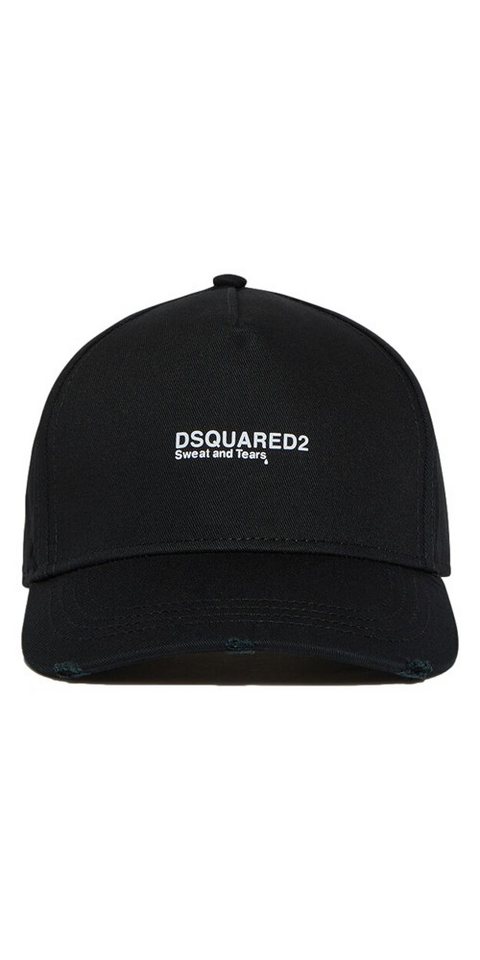 Dsquared2 Baseball Cap Dsquared2 Baseball Cap Rote Sweat and Tears Stickerei Unisex von Dsquared2
