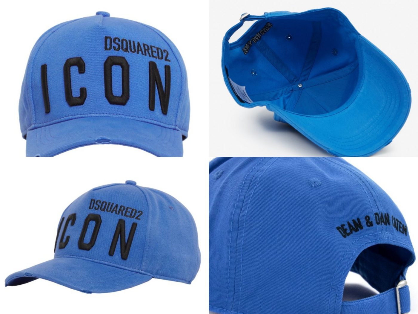 Dsquared2 Baseball Cap Dsquared2 Icon Cap Patch Logo Baseballcap Cap Kappe Basebalkappe Hat H von Dsquared2