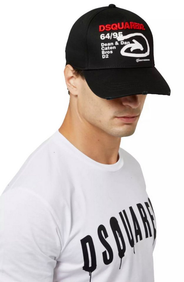 Dsquared2 Baseball Cap 64/95 ARROW Basebalkappe Trucker Kappe 3D-gesticktes Dsquared2-Logo auf der Vorderseite von Dsquared2