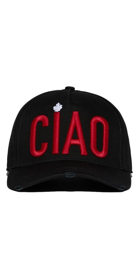 Dsquared2 Baseball Cap Dsquared2 Ciao Logo Baseball Cap Schwarz Unisex von Dsquared2