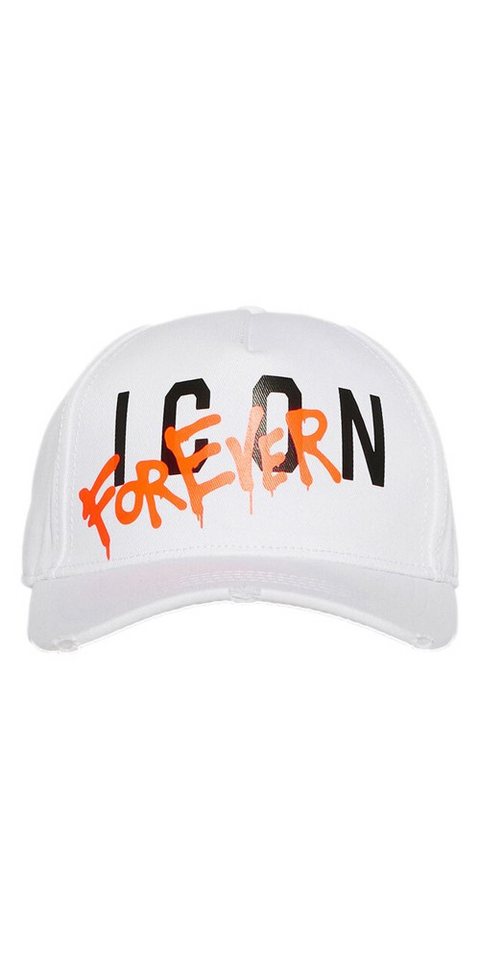 Dsquared2 Baseball Cap Dsquared2 ICON Forever Baseball Cap Weiß Unisex von Dsquared2