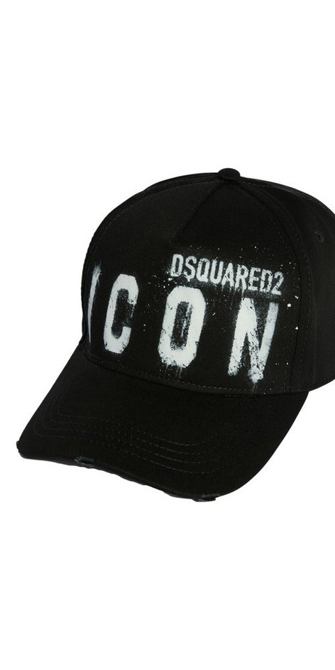 Dsquared2 Baseball Cap Dsquared2 ICON SPRAY Baseball Cap Schwarz Unisex von Dsquared2