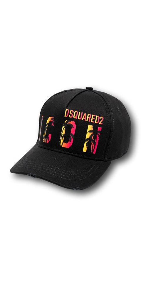 Dsquared2 Baseball Cap Dsquared2 ICON Sunset Baseball Cap Schwarz Unisex von Dsquared2
