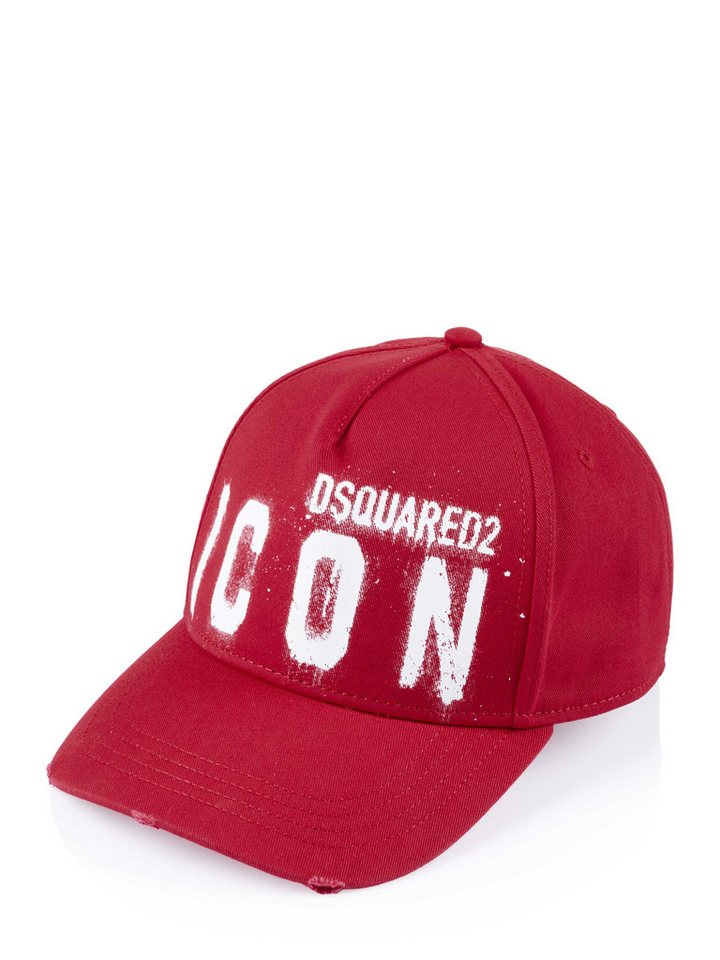 Dsquared2 Baseball Cap Dsquared2 Icon Spray Cap rot von Dsquared2