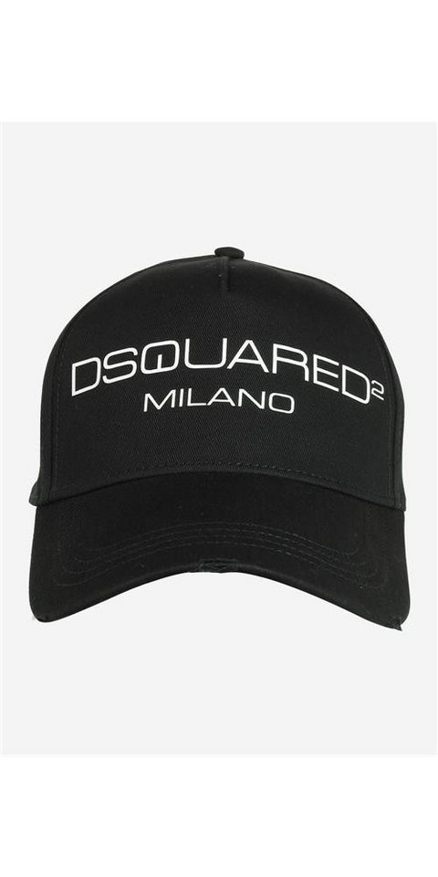 Dsquared2 Baseball Cap Dsquared2 Milano Logodruck Baseball Cap Schwarz Herren von Dsquared2
