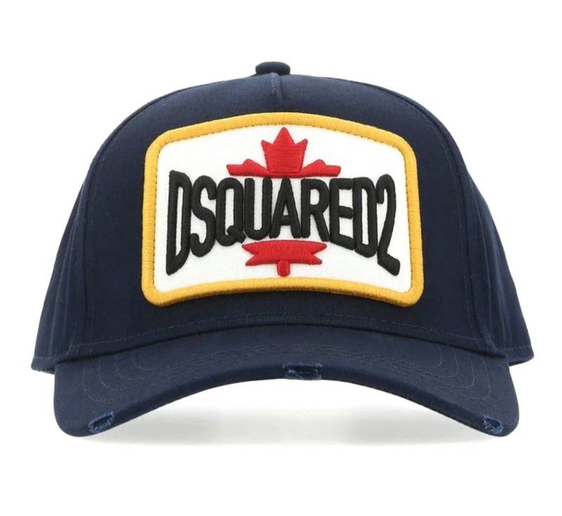 Dsquared2 Baseball Cap Family Business Baseballcap Icon Baseball Kappe Unisex goldfarbenen Stickerei „FAMILY BUSINESS von Dsquared2