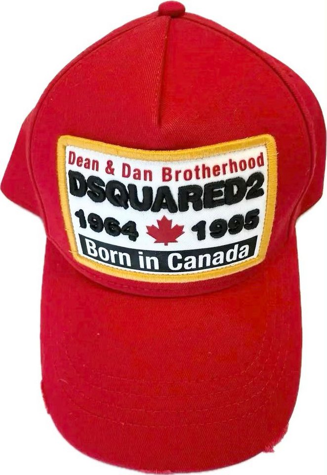 Dsquared2 Baseball Cap Herrenkappe mit verstellbarem Riemen von Dsquared2