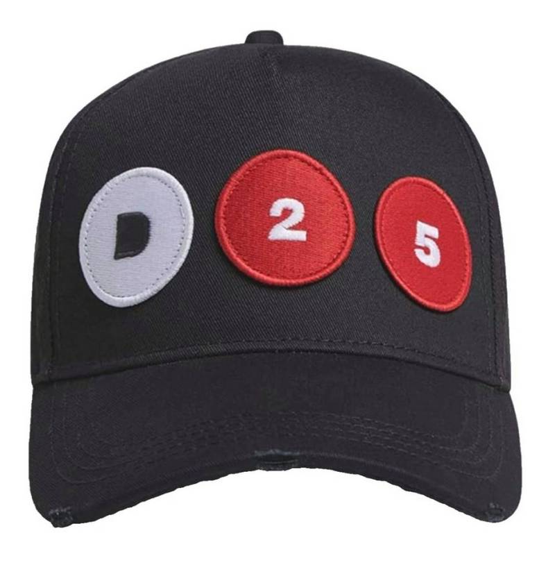 Dsquared2 Baseball Cap Icon 25th Anniversary Sammlerstück Basebalkappe Exklusives Sammlerstück zum 25-jährigen Jubiläum von Dsquared2