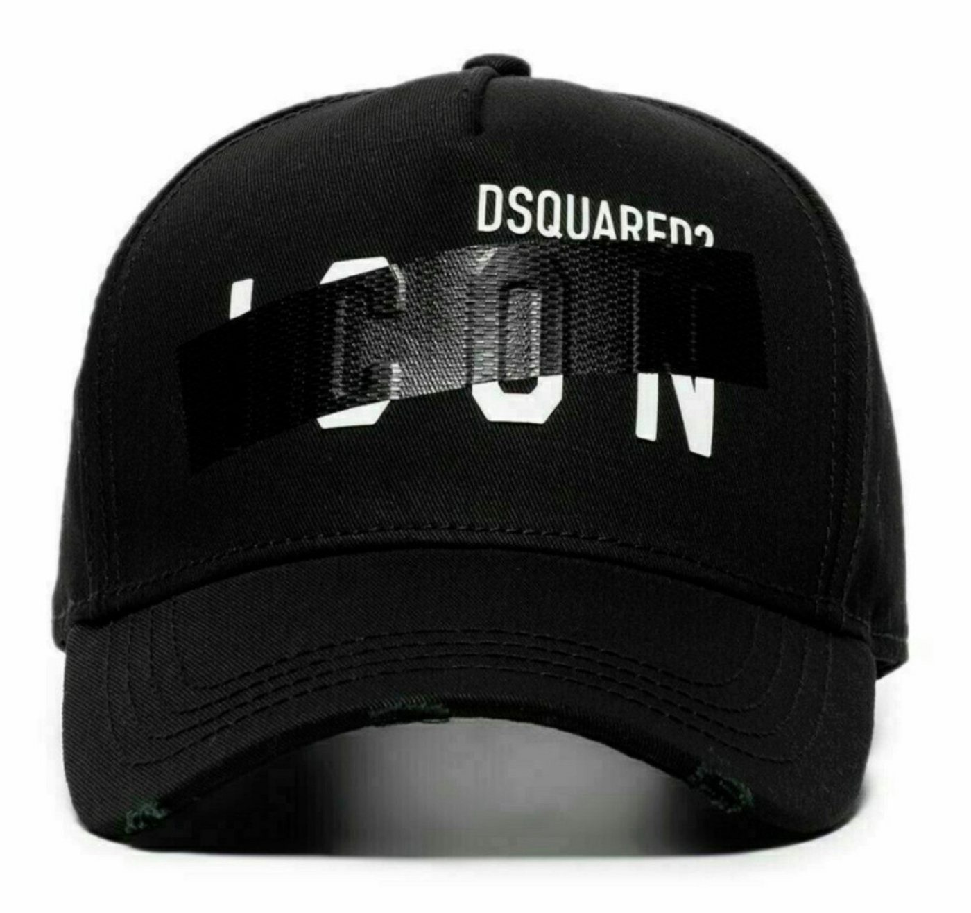 Dsquared2 Baseball Cap Icon Cap Kappe Hidden Swipe Tape Basebalkappe Taped Icon Logo von Dsquared2