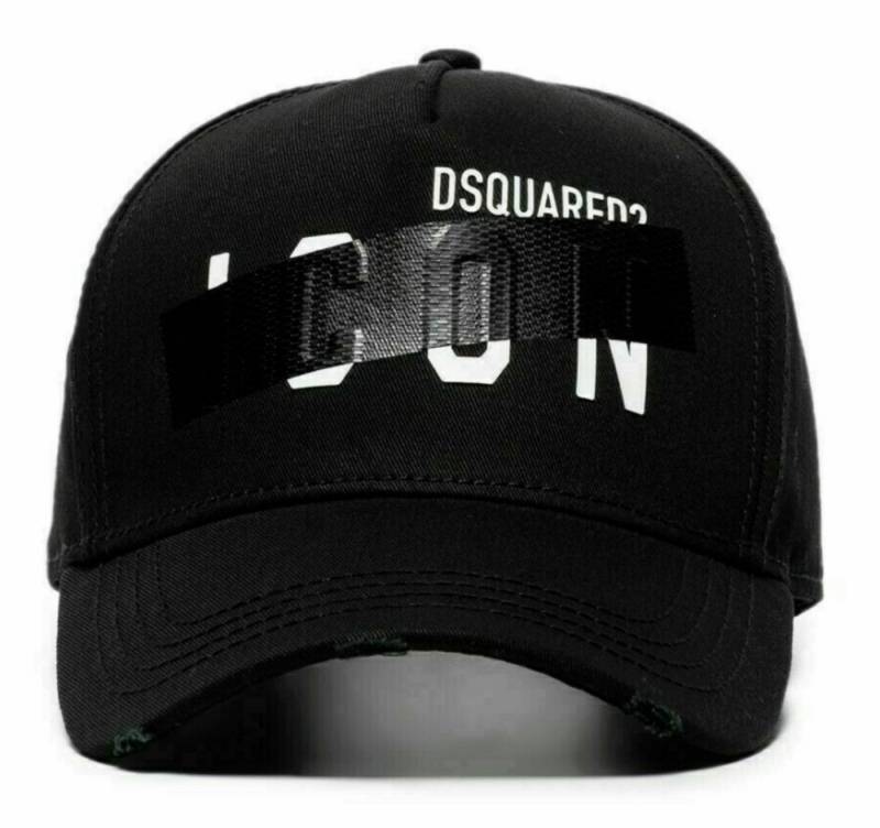 Dsquared2 Baseball Cap Icon Cap Kappe Hidden Swipe Tape Basebalkappe Taped Icon Logo von Dsquared2