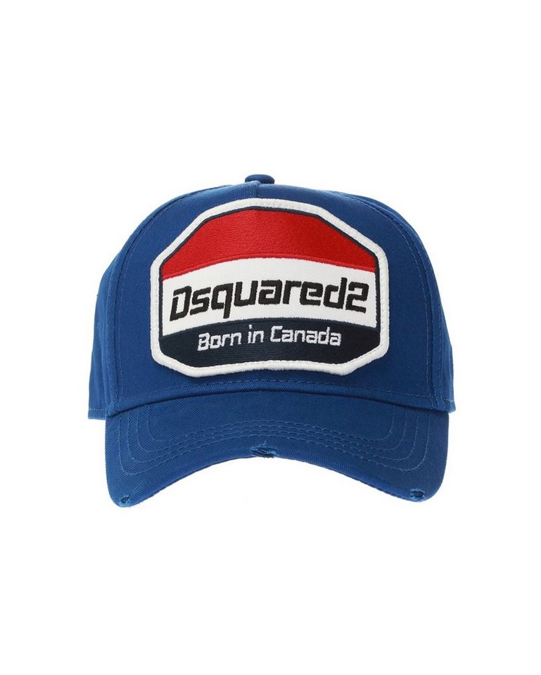 Dsquared2 Baseball Cap Logo Mütze Blau - BCM0314-3072 von Dsquared2