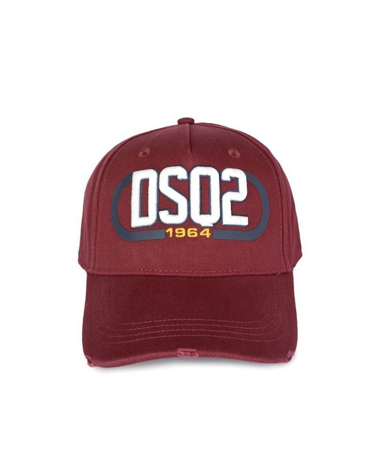 Dsquared2 Baseball Cap Logo Mütze Bordeaux - BCM0211 von Dsquared2