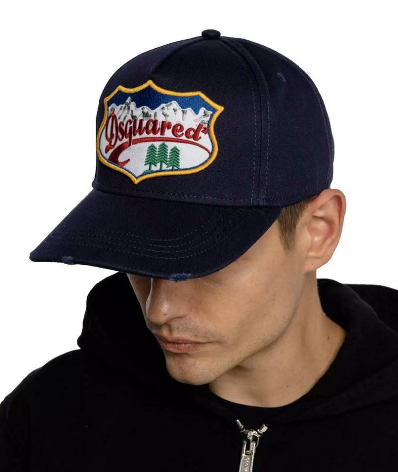 Dsquared2 Baseball Cap Ski Icon Mountain Verstellbarer Verschluss für eine perfekte Passform von Dsquared2