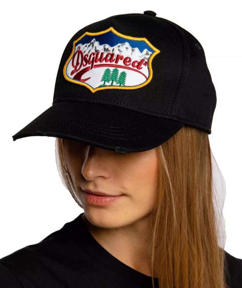 Dsquared2 Baseball Cap Ski Icon Mountain Verstellbarer Verschluss für eine perfekte Passform von Dsquared2