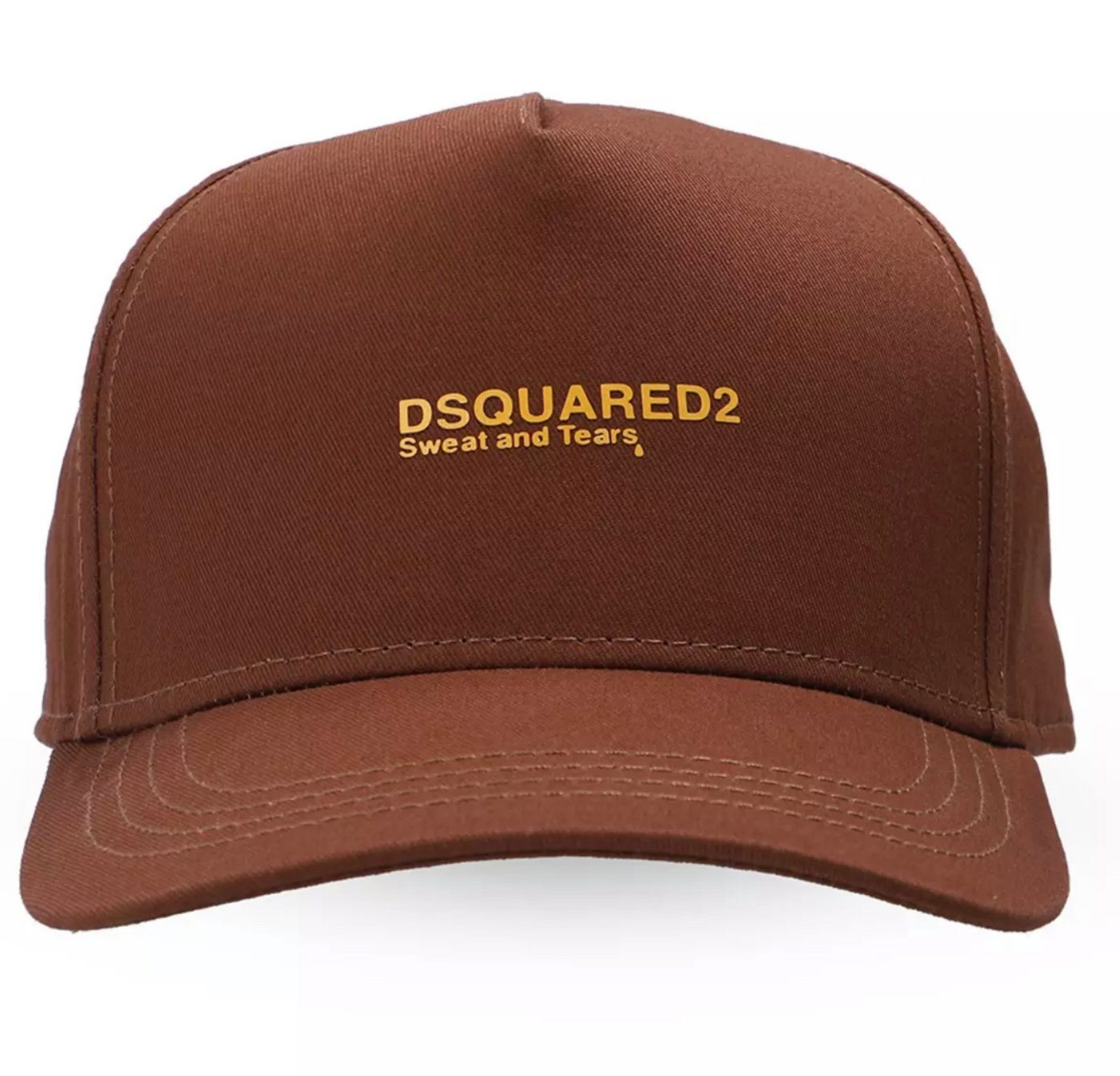 Dsquared2 Baseball Cap Sweat and Tears Power Twins Kappe Strukturierte Fünf-Panel-Konstruktion für perfekte Passform von Dsquared2