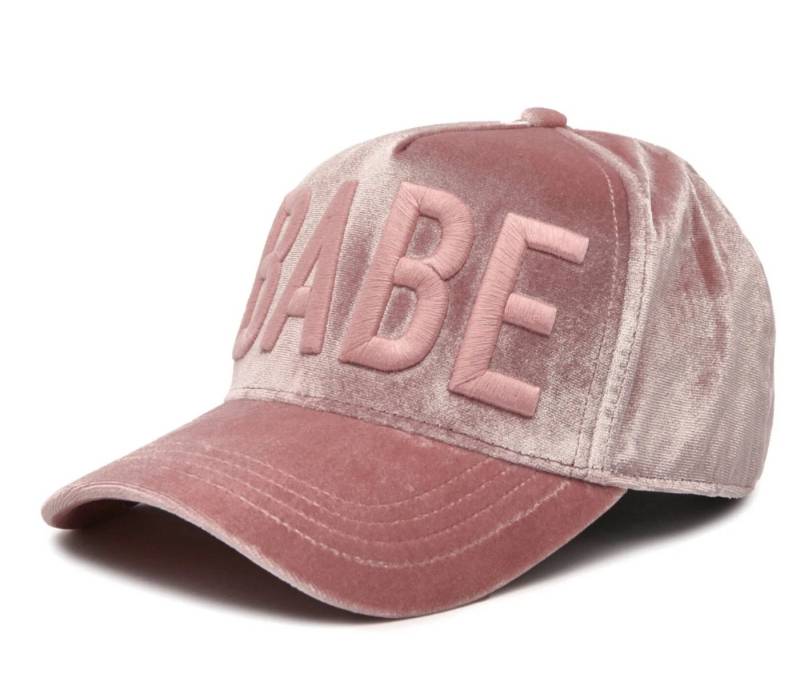 Dsquared2 Baseball Cap Velvet Babe Cap 3D-Stickerei Icon Kappe Samt Hochwertige Stickerei und präzise Verarbeitung von Dsquared2