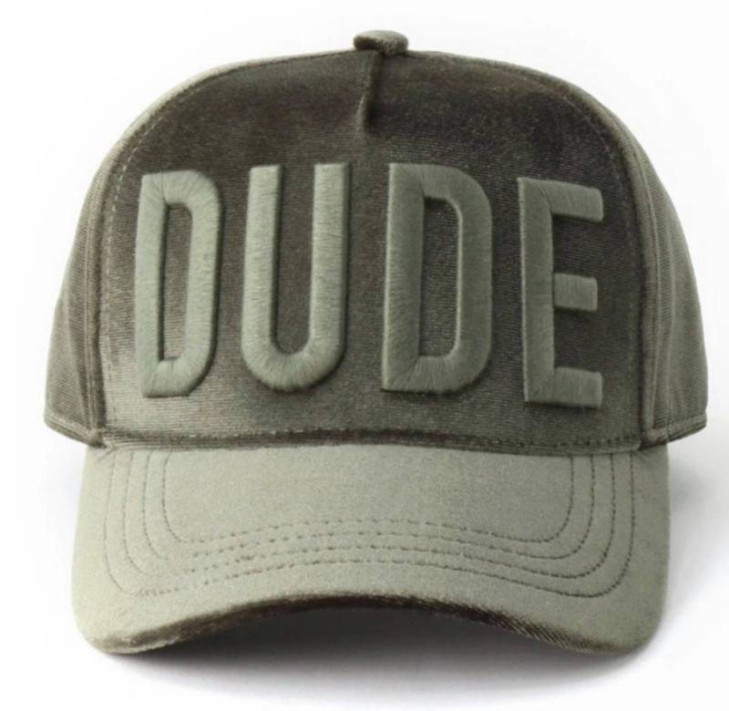 Dsquared2 Baseball Cap Velvet DUDE Cap Icon 3D-Stickerei Baseball Kappe Streetstyle mit einem Hauch Luxus kombinieren von Dsquared2