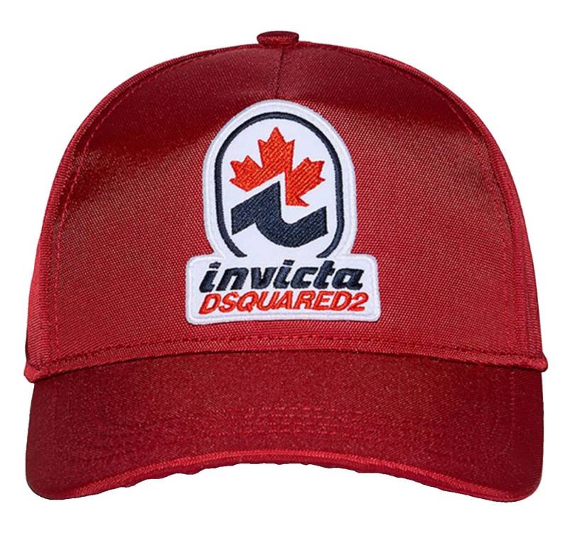 Dsquared2 Baseball Cap X Invicta Icon Kappe Mütze Cap Basebalkappe Verstellbarer Riemen in Kontrastfarbe von Dsquared2