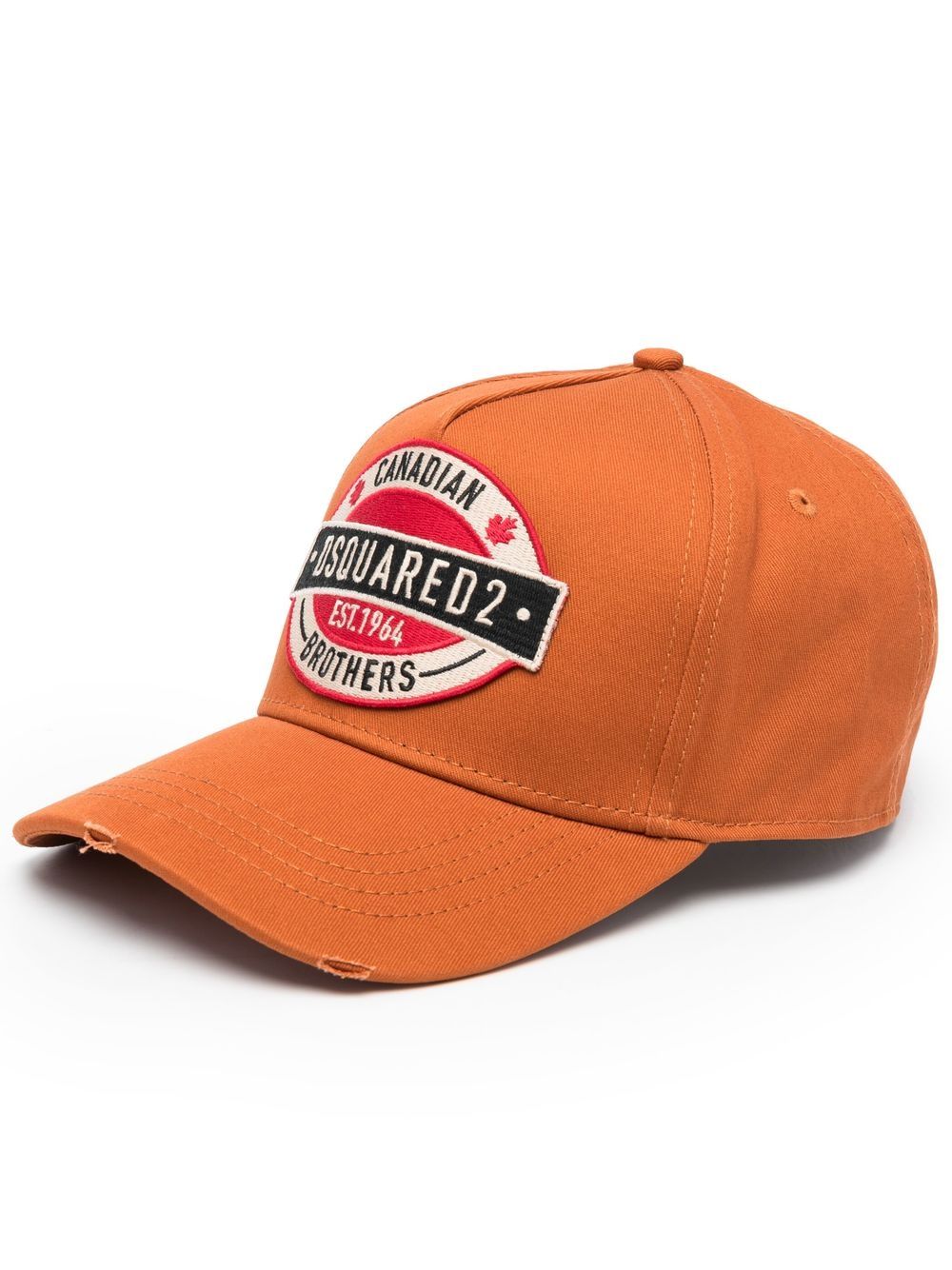 Dsquared2 Baseballkappe mit Logo-Patch - Orange von Dsquared2