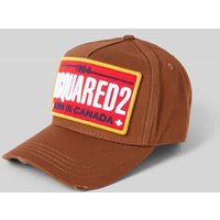 Dsquared2 Basecap im Destroyed-Look in Rot, Größe 1 von Dsquared2