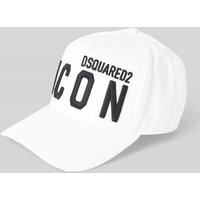 Dsquared2 Basecap mit Label-Stitching in Weiss, Größe 1 Dsquared2 Basecap mit Label-Stitching in Weiss, Größe 1 von Dsquared2