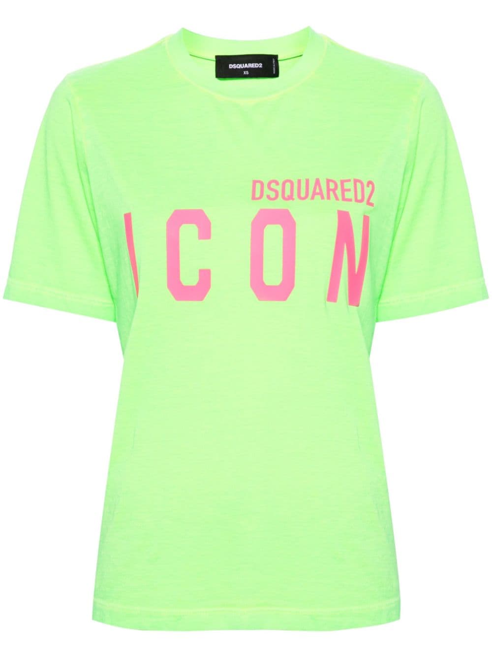 Dsquared2 Be Icon T-Shirt - Grün von Dsquared2