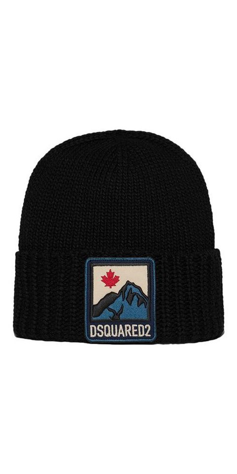 Dsquared2 Beanie Dsquared2 Simple Man Wintermütze Schwarz Unisex von Dsquared2